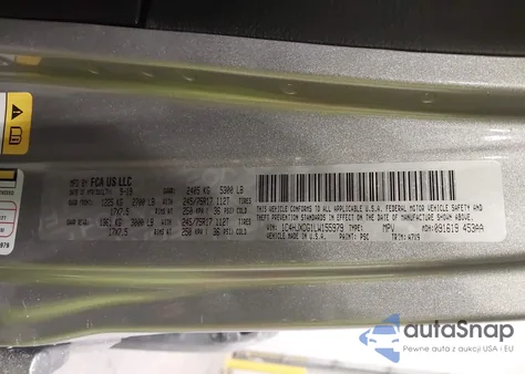 2020 Jeep Wrangler Unlimited Sport S 4X4 из США, поврежденный, VIN 1C4HJXDG1LW155979